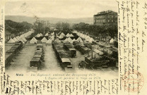 l'Esplanade pendant le siège en 1870