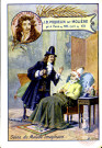 J.B. Poquelin dit Molière né à Paris en 1622, mort en 1673 - Scène du Malade Imaginaire