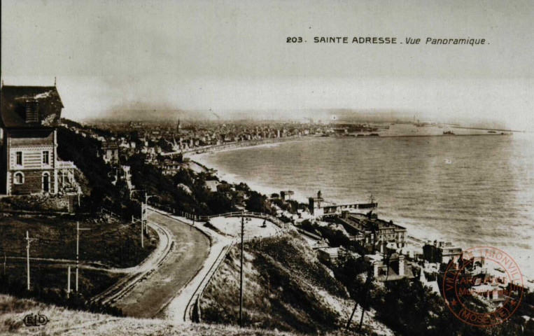 SAINTE-ADRESSE. Vue Panoramique.