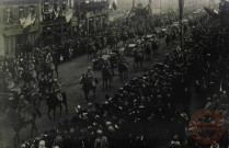 Colmar - [Défilé militaire pendant la guerre de 1914-1918]
