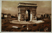 Place et Arc de Triomphe de L'Etoile.