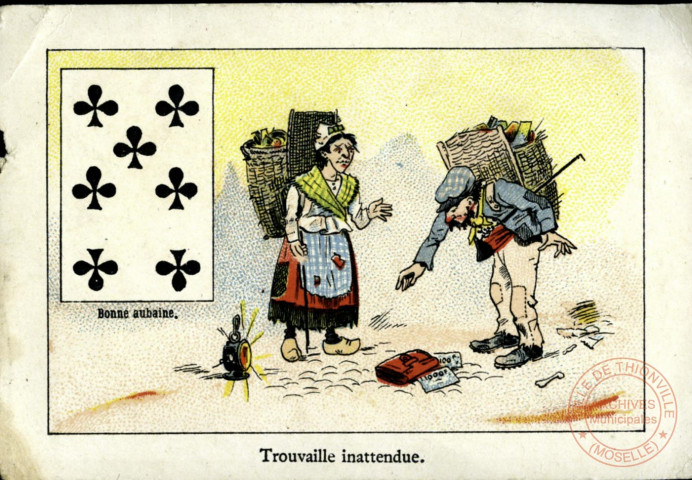 Trouvaille inattendue. Bonne aubaine.