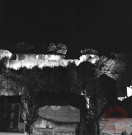 Le château de Sierck-lès-Bains de nuit