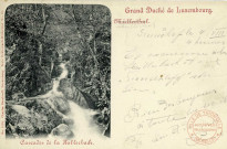 Grand-Duché de Luxembourg. Müllerthal. Cascades de la Hallerbach.