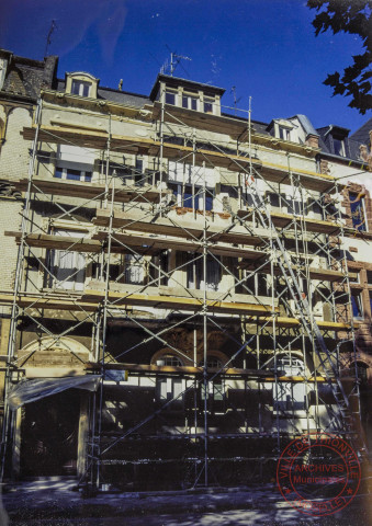 Thionville - Travaux de restauration de la façade, 16 avenue Général de Gaulle
