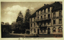 Stambach : Hôtel Goetzmann : Le Jardin,La Terrasse, Hôtel.