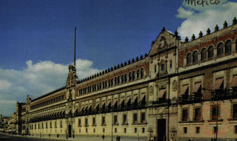 Palacio National de la Ciudad de México.