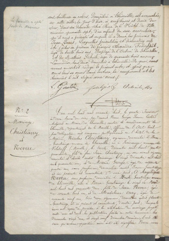 État civil : registre de naissances, mariages et décès (1868)