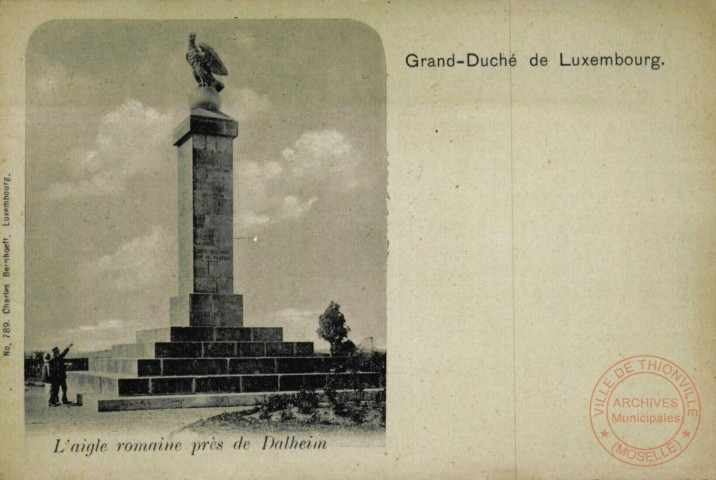 Grand-duché de Luxembourg - L'aigle romaine près de Dalheim