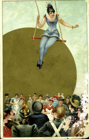 Femmes du cirque (trapéziste)