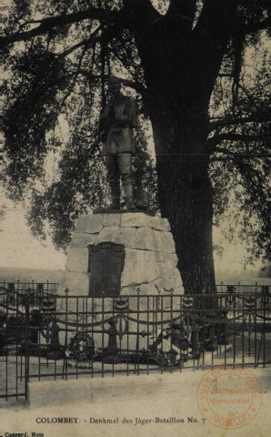 COLOMBEY - Denkmal des Jager-Bataillon