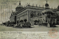 Gruss aus Sanssouci-Potsdam / Neues Palais.