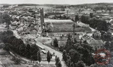 [Vue aérienne de la faïencerie de Sarreguemines]