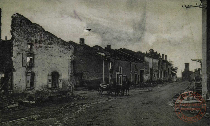 [Audun-le-Roman - Ruines Guerre de 1914-1918]