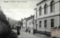 Sierck a.d. Mosel.- Trierer Vorstadt / Sierck en 1907 - La rue du faubourg de Trèves