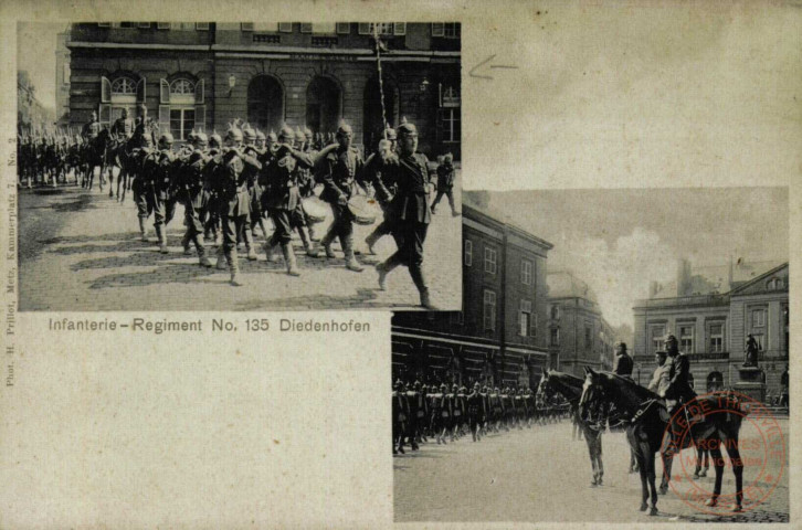 Infanterie - Régiment N°135 Diedenhofen