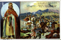 Charlemagne. Bataille contre les Arabes. Prise de Pampelune, 778.