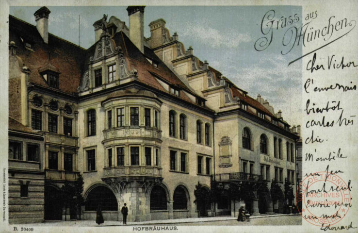 Gruss aus München,Hofbräuhaus