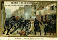 Le Bourget. - Défense du Bourget (28 octobre 1870).
