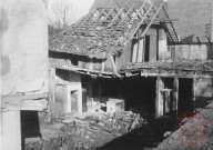 Guerre 1939-1945. Destruction dans l'enceinte des grands moulins de Thionville