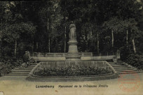 Luxembourg. Monument de la Princesse Amélie.