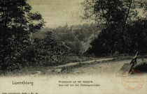 Luxembourg : Promenade sur les remparts = Aussicht von den Festungsanlagan