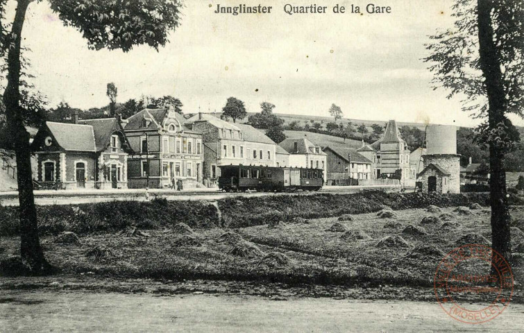 Junglinster. Quartier de la gare.