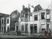 Maison détruite entre la rue des Grains et la rue de la scierie