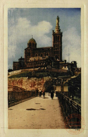 MARSEILLE. - N-D de la Garde. - Passerelle des Ascenseurs