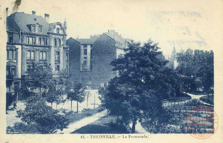 13. - Thionville. - La Promenade.