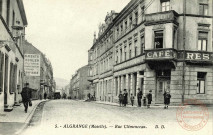 Algrange (Moselle).- Rue Clémenceau.