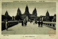 Exposition Coloniale Internationale - PARIS 1931- Temple d'Angkor-Vat
