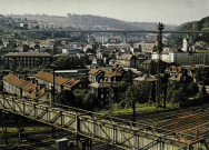 Hayange - Vue générale - Au fond le viaduc