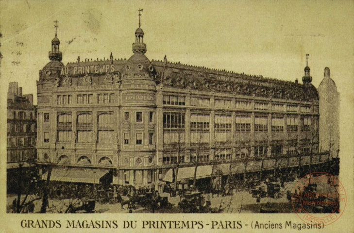 Grands Magasins du Printemps- Paris (Anciens Magasins)