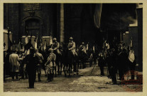 Funérailles Nationales du Maréchal Lyautey à Nancy le 02 août 1934 - Le Corps sortant de la Cathédrale