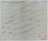 ABRECHNUNGSZEICHNUNG FÜR DIE ABGLEICHUNG DES NORDHANGS DER BEFESTIGUNGEN BEI ILLINGEN.