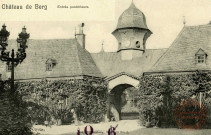 Château de Berg. Entrée postérieure.