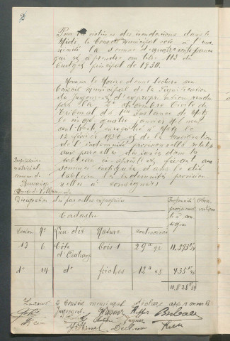 Registre de délibérations (16 mars 1930 - 20 novembre 1948)