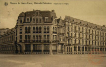 Maison du Sacré-Coeur,Ostende-Extension.Façade sur la Digue.