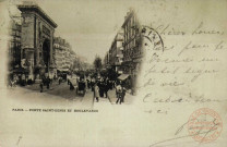 PARIS - Porte Saint-Denis et Boulevards