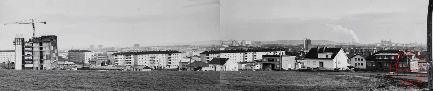 [Photographie du quartier de la Côte des Roses, vue d'ensemble]