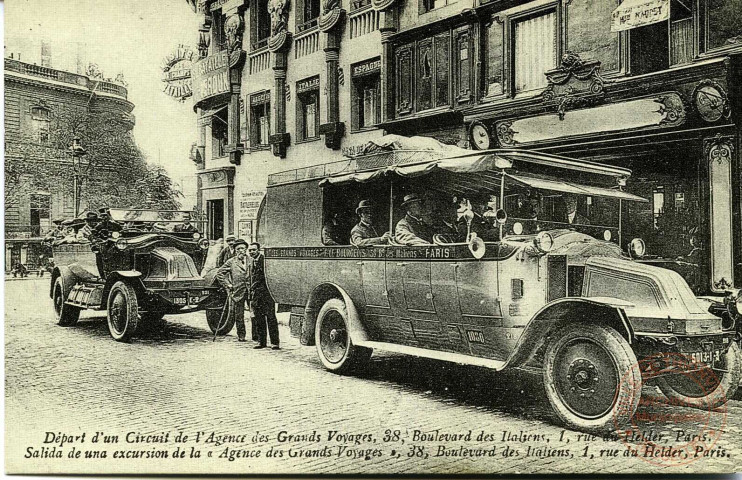 Départ d'un Circuit de l'Agence des Grands Voyages - Paris