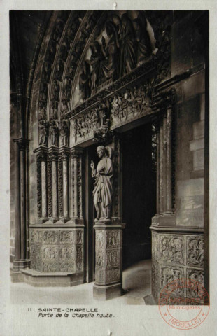 Sainte-Chapelle - Porte de la Chapelle Haute