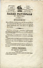 Règlement de la Garde Nationale de Thionville pour le service, les exercices et les revues du bataillon communal de Thionville faisant partie de la légion cantonale dont cette ville est le chef-lieu de réunion.