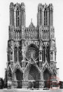 Reims (Marne) - La Cathédrale Notre-Dame (XIIIe s.) - Façade Occidentale