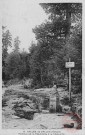 Vallée de Celles (Vosges) - Fontaine de la République à la Chapelotte