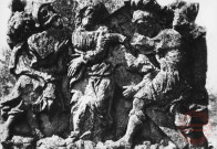 Station du Chemin de croix du cimetière d'Usselskirch à Boust