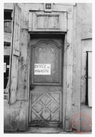 Porte du 15 rue de l'Ancien Hôpital - Thionville