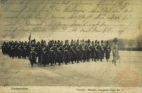 Diedenhofen : Parade : Magdeb. Dragoner Regt n°6