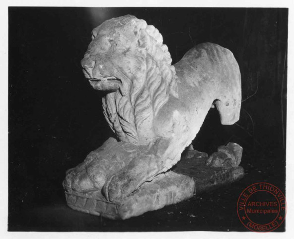 Lion Gallo-Romain de Suzange au musée de la Tour aux Puces